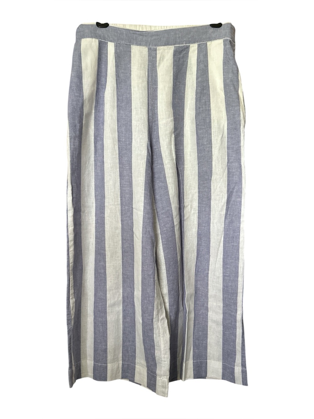 Beach Lunch Lounge linen blend wide leg pants sz M